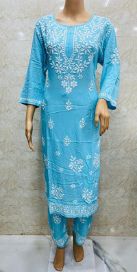 Handwork Soft Breezy Rayon Combo - Chikankari official