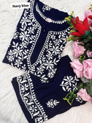 Handwork Soft Breezy Rayon Combo - Chikankari official