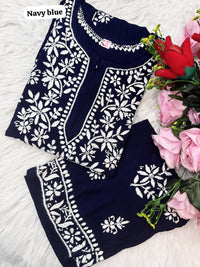 Handwork Soft Breezy Rayon Combo - Chikankari official