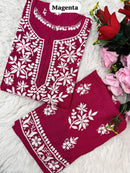 Handwork Soft Breezy Rayon Combo - Chikankari official