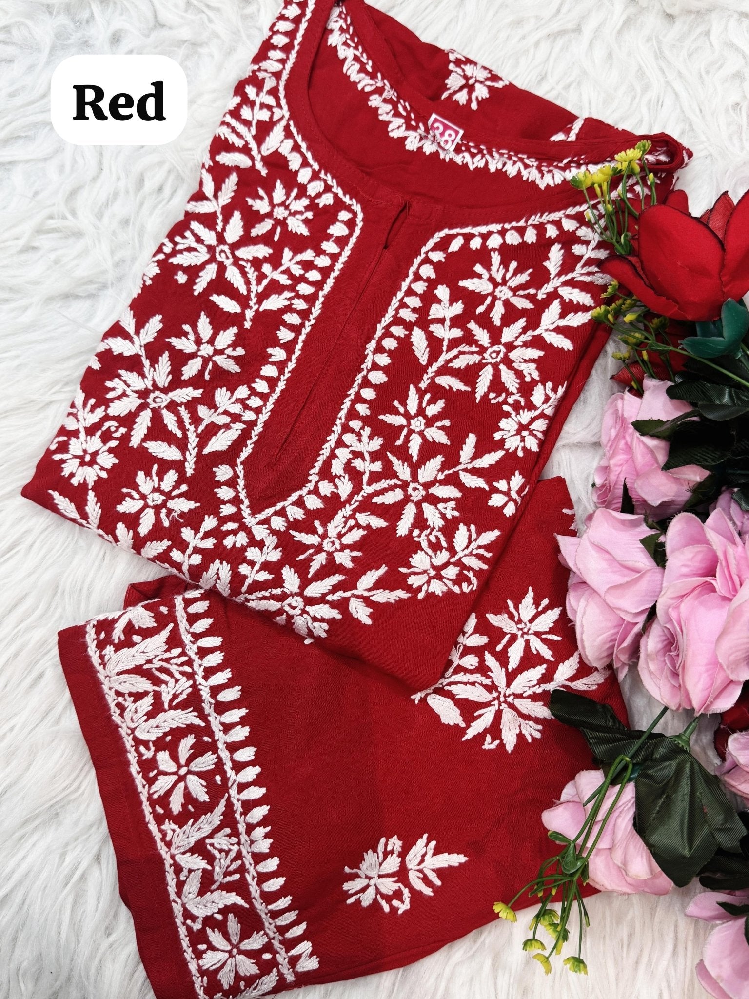 Handwork Soft Breezy Rayon Combo - Chikankari official