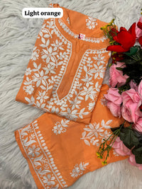 Handwork Soft Breezy Rayon Combo - Chikankari official