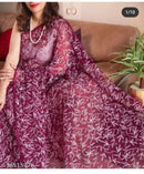 Handwork Tepchi Exclusive Saree From Lucknow With Blouse - Chikankari official