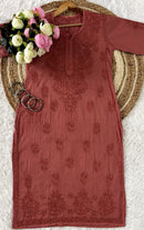 Handworked Ghasspatii 2pc Set - Chikankari official