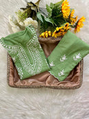Hayaat Designer Cut Work Set - Chikankari official