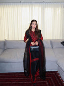 Hayaat Party Wear 3pc Pure Silk Set - Chikankari official