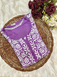 Heavy Ayaat Modal cotton chikankari - Chikankari official