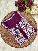 Heavy Ayaat Modal cotton chikankari - Chikankari official