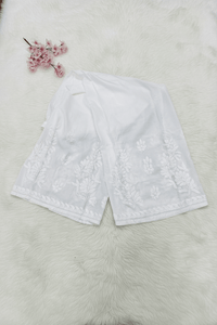 Heavy boota modal plazzo - Chikankari official