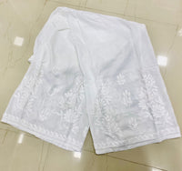 Heavy boota modal plazzo - Chikankari official