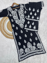 Heavy chikan Work Modal cotton Combo - Chikankari official