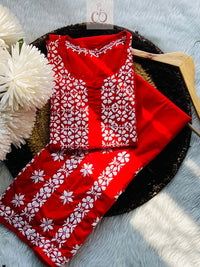 Heavy Cotton plazzo Combo ( Deepa Special) - Chikankari official