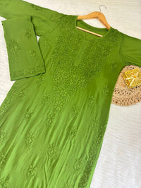 Heavy Daman Modal ( Set Achal Special ) - Chikankari official