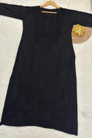 Heavy Daman Originally Handmade Pure Modal 3pc - Chikankari official