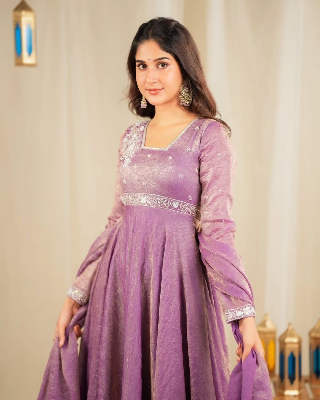 Heavy Designer Party Wear Gown with Dupatta - Chikankari official