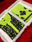 Heavy Hand embroidered Rayon Chikankari 2pc set - Chikankari official