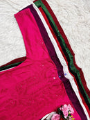 Heavy Handwork chanderi Muqaish kurta - Chikankari official