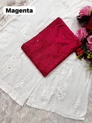 Heavy Handwork chanderi Muqaish kurta - Chikankari official