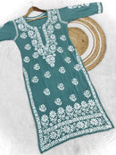 Heavy Modal cotton kurta - Chikankari official