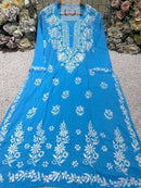 Heavy Modal Cotton Kurta - Chikankari official