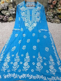 Heavy Modal Cotton Kurta - Chikankari official