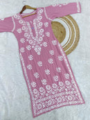 Heavy Modal cotton kurta - Chikankari official