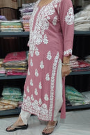 Heavy modal cotton kurti - Chikankari official