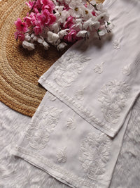 Heavy modal cotton kurti - Chikankari official