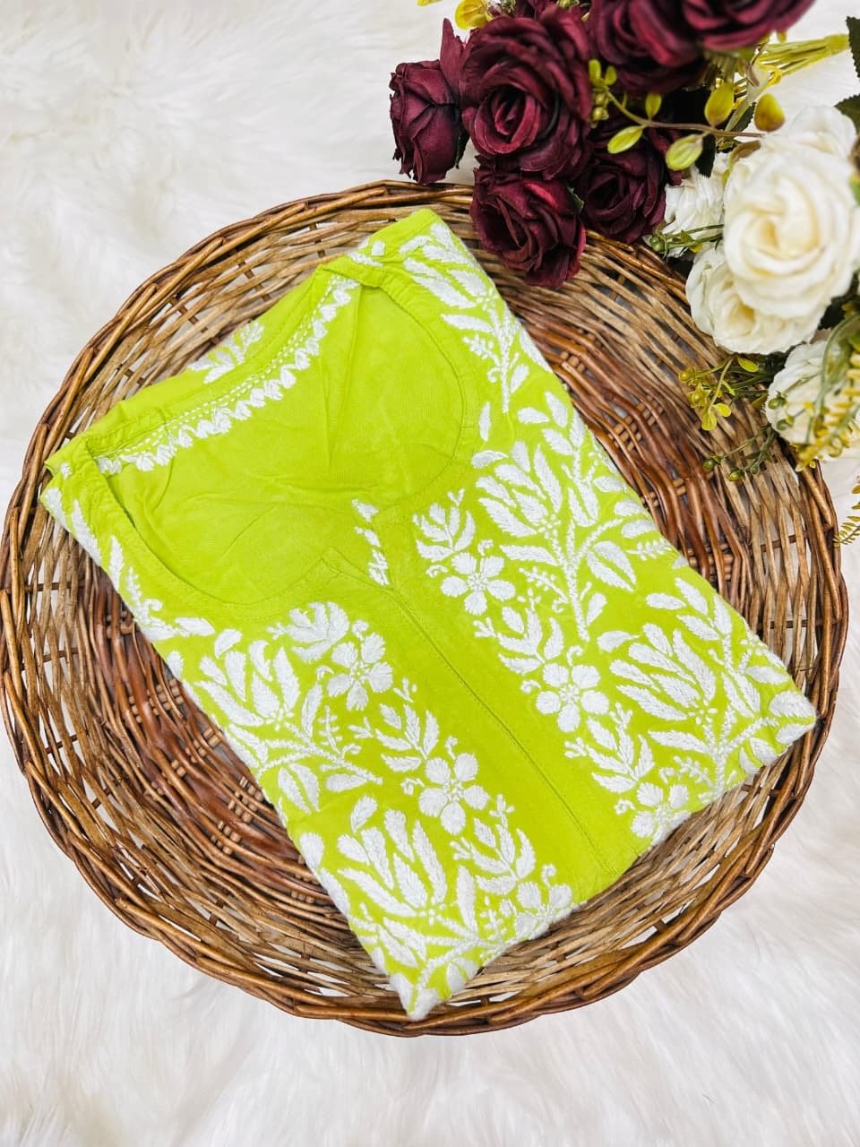 Heavy Modal Cotton premium Kurta - Chikankari official