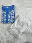 Heavy Rayon chikankari kurti - Chikankari official