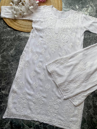 Heavy Rayon Co ord Article - Chikankari official