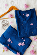 Heavy Rayon Zoya Muqaish Combo - Chikankari official