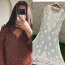 Heavy Viscose Front and Back side Worked Kurta - Chikankari official