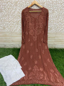Heavy Viscose Front and Back side Worked Kurta - Chikankari official
