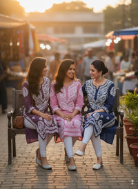 Heavy work Modal pure Quality - Chikankari official