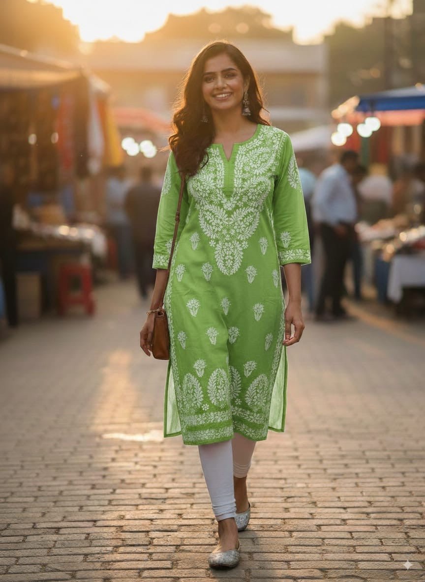 Heavy work Modal pure Quality - Chikankari official