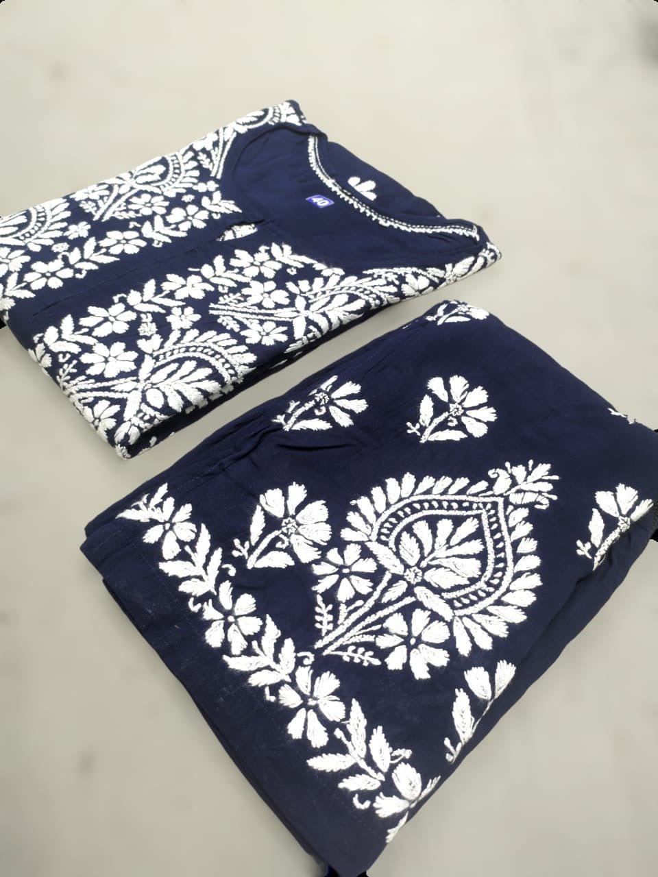 Heavy work Modal Set - Chikankari official