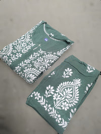 Heavy work Modal Set - Chikankari official