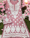 Heavy work Modal Set - Chikankari official