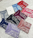 Heavy Work Rayon chikan Kurtis - Chikankari official