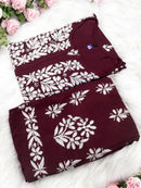 Heavy work Rayon Plazzo Set Roopal Special - Chikankari official