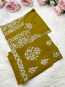 Heavy work Rayon Plazzo Set Roopal Special - Chikankari official