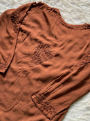Heavy Work Soft Dyeable modal Plazzo set - Chikankari official