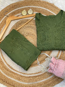 Heavy Work Soft Dyeable modal Plazzo set - Chikankari official