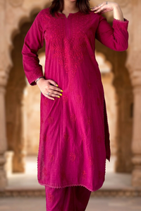 Heritage-style kurti set image