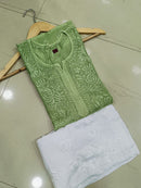 High quality muslin Kurta - Chikankari official