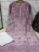 High quality muslin Kurta - Chikankari official