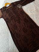 Hoor Muqaish Kurta with Plazzo - Chikankari official