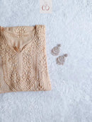 Hoor Viscose With Muqaish Work - Chikankari official