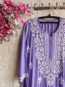 Iddat Comfy Pure Modal cotton - Chikankari official